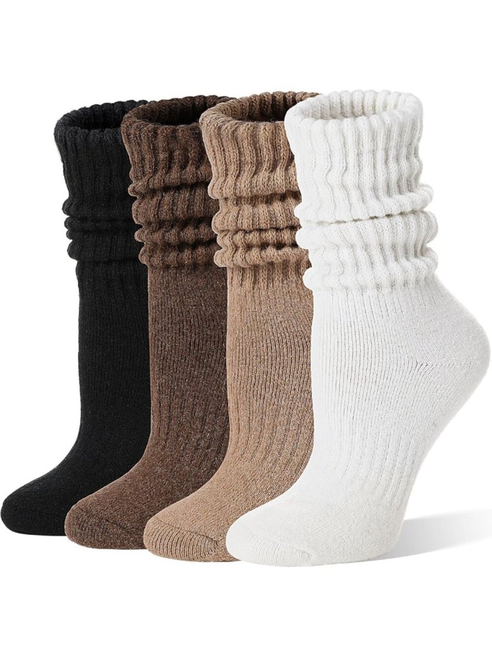 Cozy Merino Wool Thermal Slouchy Boot Socks for Women - Perfect Winter Accessory